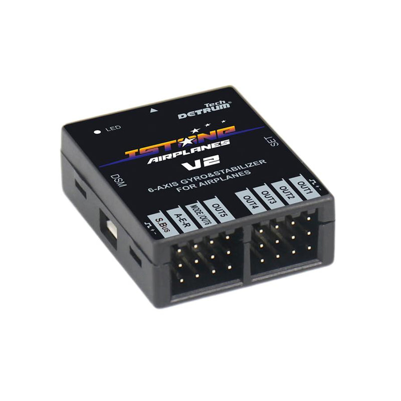 Detrum iStoneAll V2 DSM & S-BUS 6-AXIS Gyro & Stabilizer for EP RC Airplanes