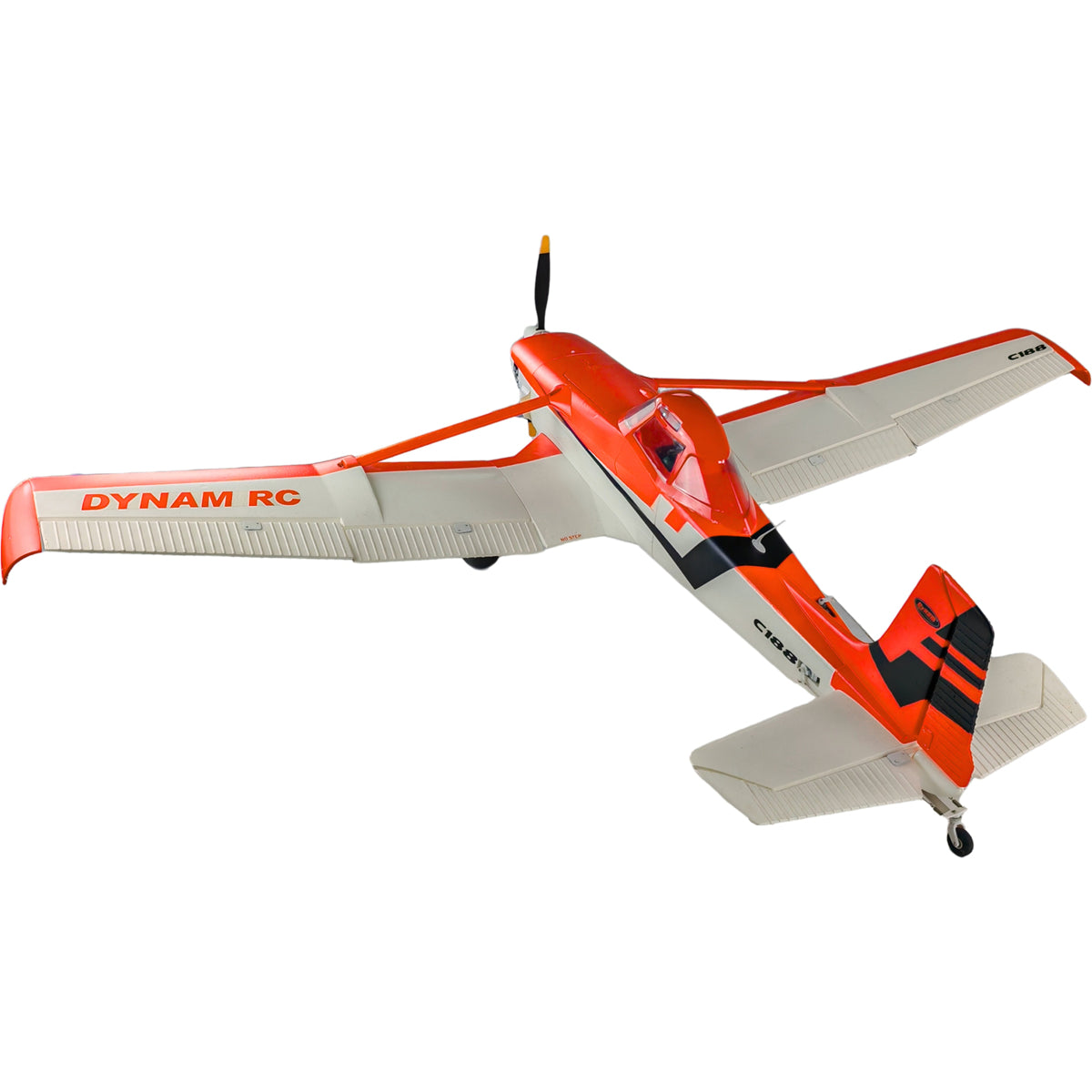 Dynam Cessna 188 Crop Duster V2 Orange 4S RC Scale Airplane 1.5m w/ Flaps