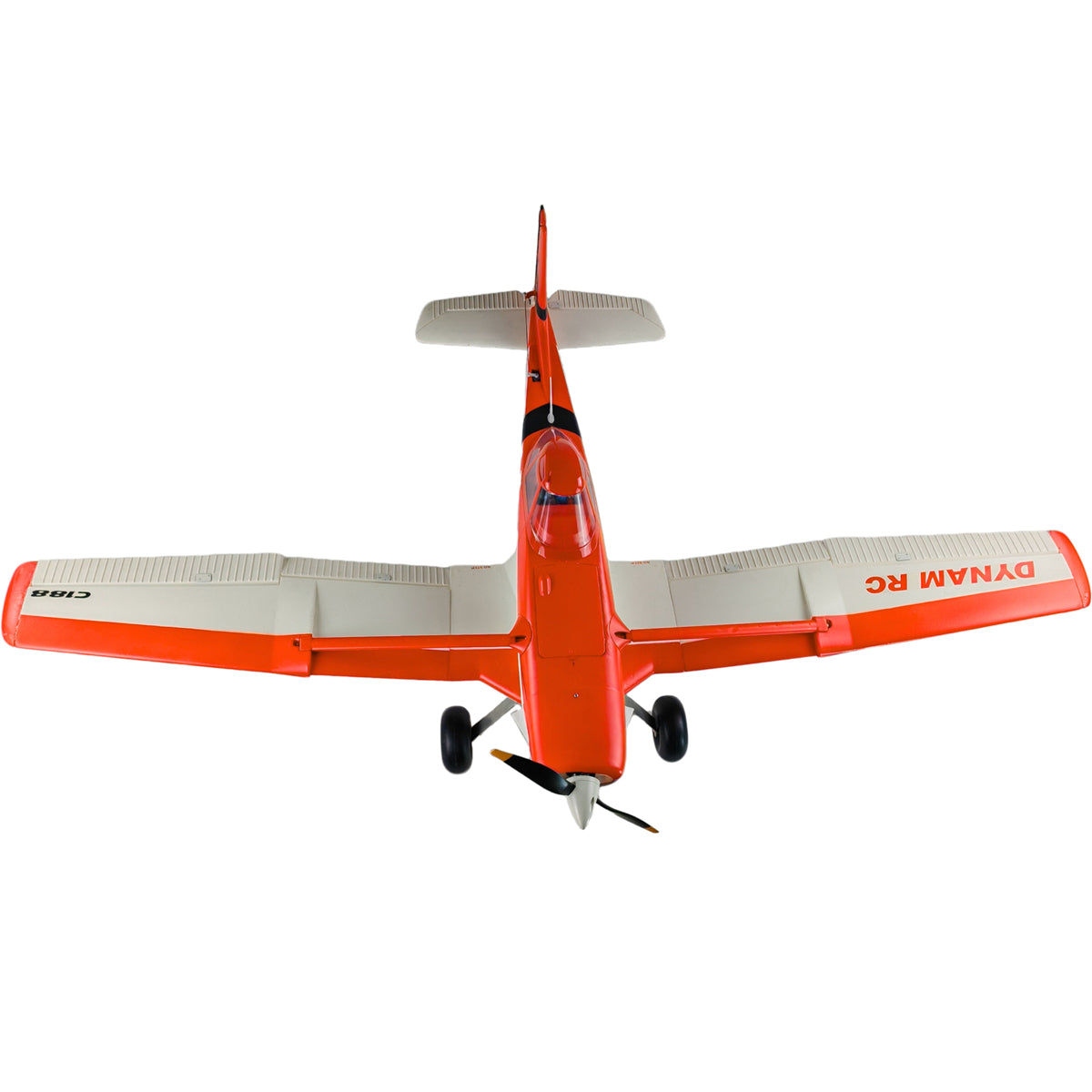 Dynam Cessna 188 Crop Duster V2 Orange 4S RC Scale Airplane 1.5m w/ Flaps