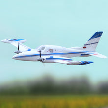 Dynam Cessna 310 Grand Cruiser V2 Blå Twin-Motor RC Skala Flyvemaskine 1300mm Vingespænd