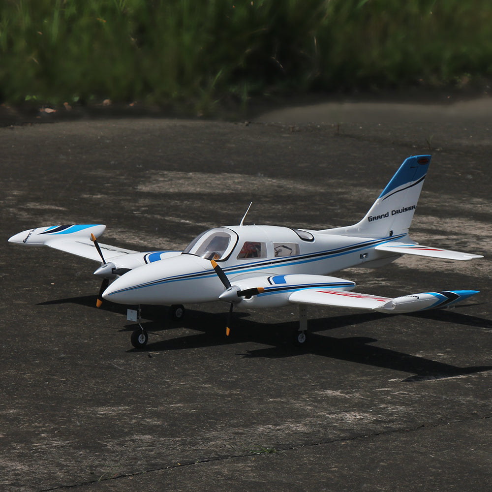 Dynam Cessna 310 Grand Cruiser V2 Blue Twin-Motor RC Scale Airplane 1.3m 51" Wingspan