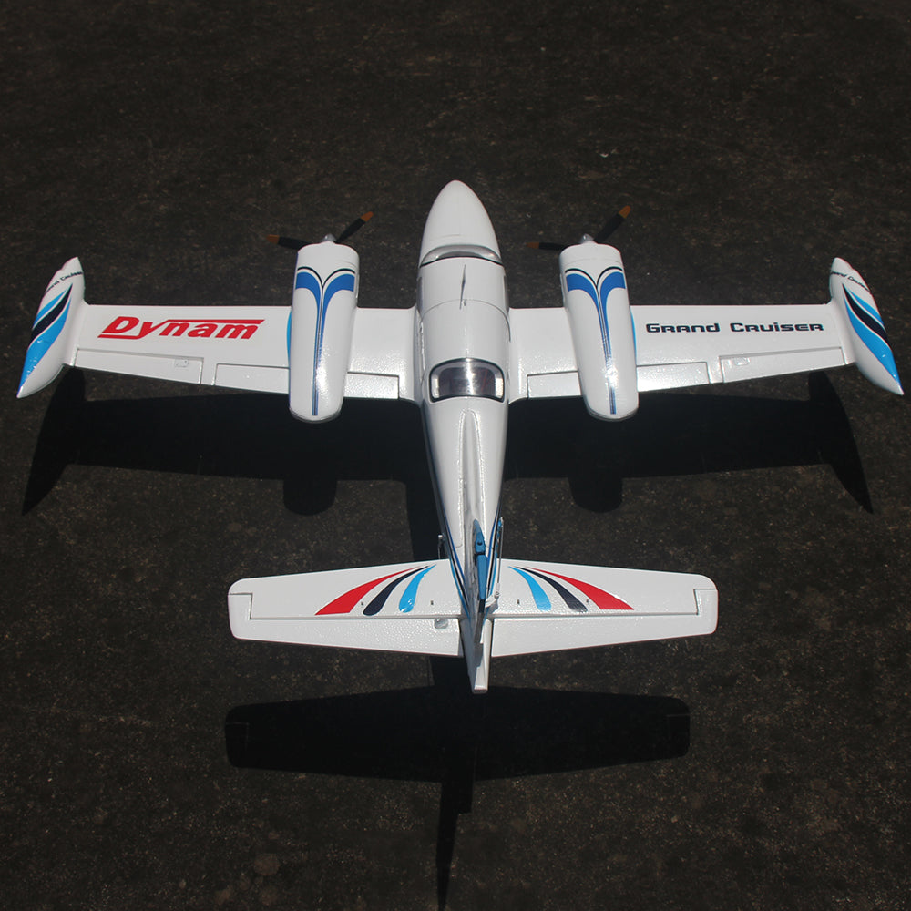 Dynam Cessna 310 Grand Cruiser V2 Blue Twin-Motor RC Scale Airplane 1.3m 51" Wingspan