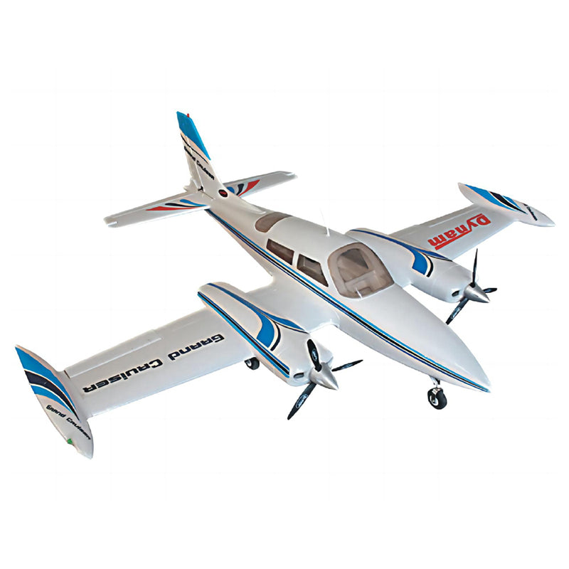 Dynam Cessna 310 Grand Cruiser V2 Blue Twin-Motor RC Scale Airplane 1.3m 51" Wingspan
