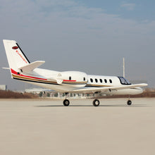 Dynam Cessna 550 Turbo Jet V2 White 4S 64mm EDF RC prúdové lietadlo s klapkami