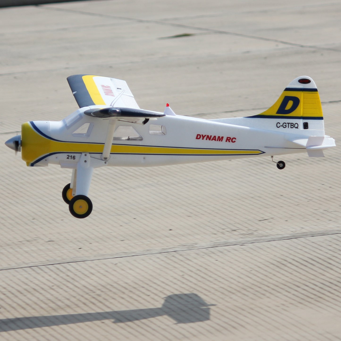 Dynam DHC-2 Beaver V2 Blue 4S Sea/Land STOL RC Float Plane 1.5m Wingspan w/ Flaps