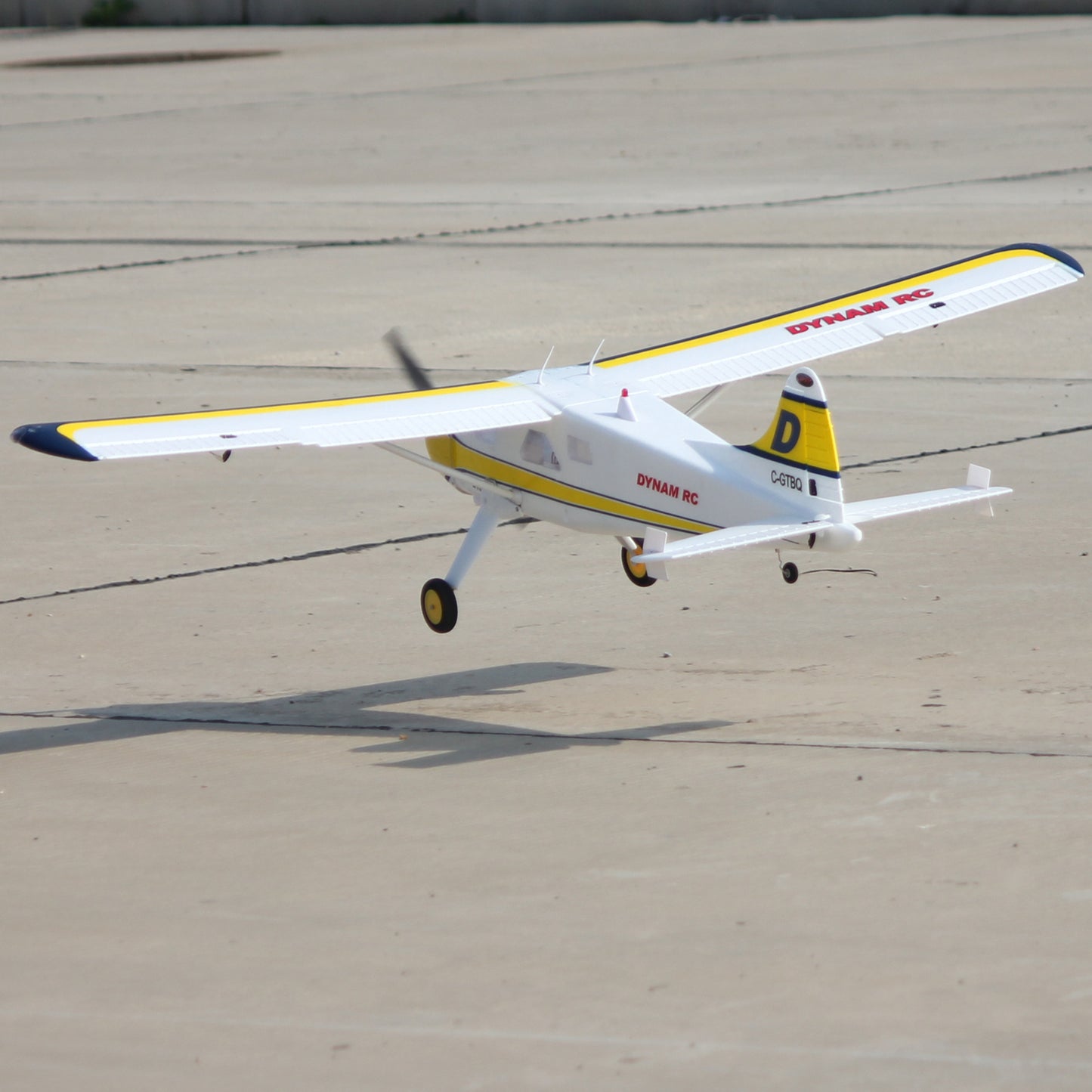 Dynam DHC-2 Beaver V2 Blue 4S Sea/Land STOL RC Float Plane 1.5m Wingspan w/ Flaps