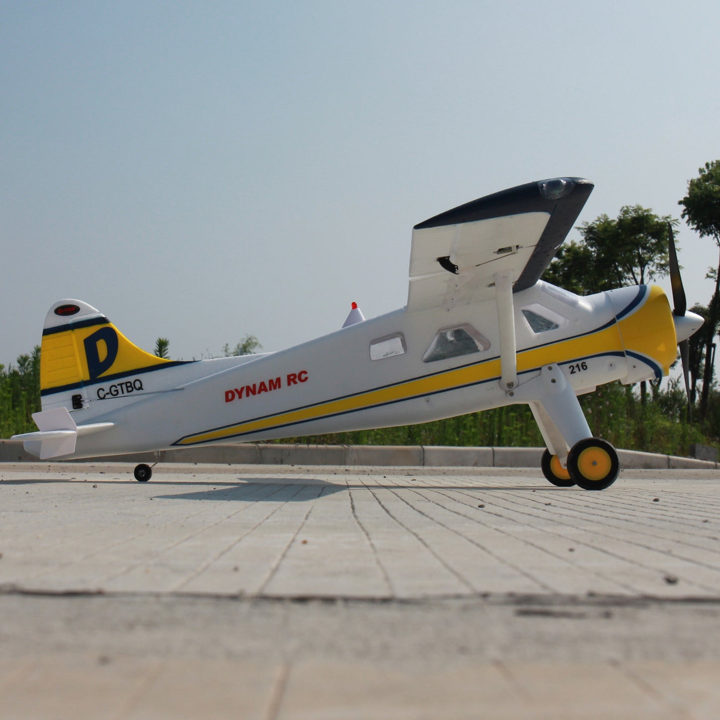 Dynam DHC-2 Beaver V2 Blue 4S Sea/Land STOL RC Float Plane 1.5m Wingspan w/ Flaps