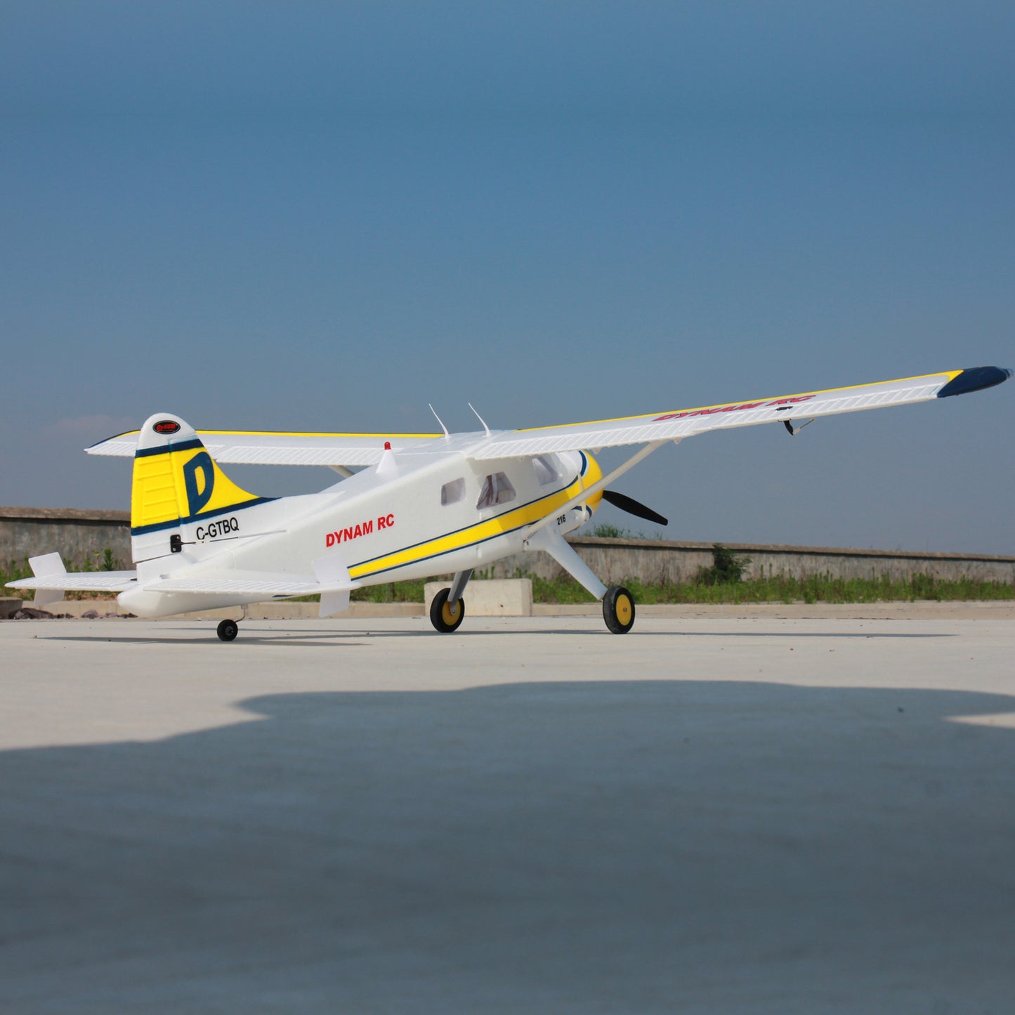Dynam DHC-2 Beaver V2 Blue 4S Sea/Land STOL RC Float Plane 1.5m Wingspan w/ Flaps
