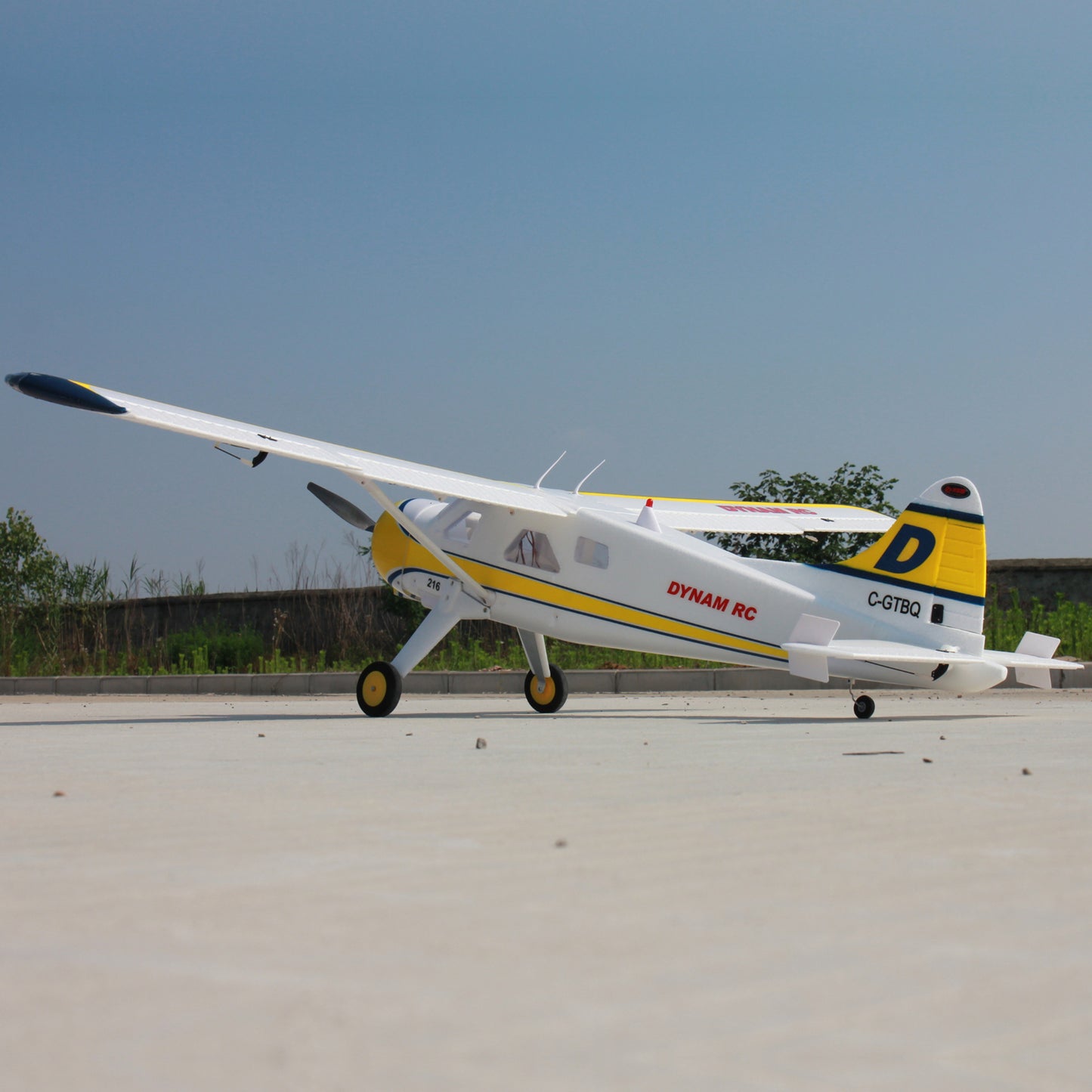 Dynam DHC-2 Beaver V2 Blue 4S Sea/Land STOL RC Float Plane 1.5m Wingspan w/ Flaps