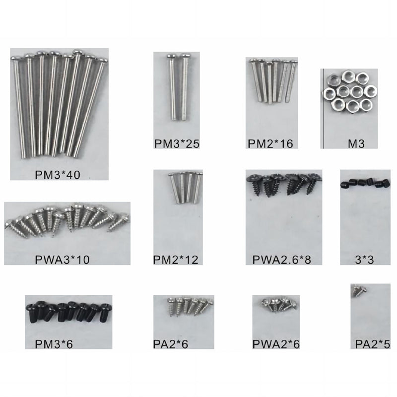 Dynam Gloster Meteor F8 Screw Set