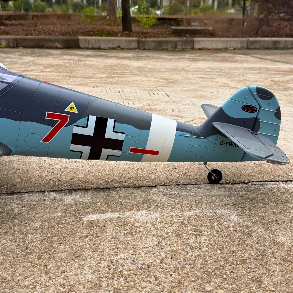 Dynam Messerschmitt BF-109 V2 4S RC Warbird 1.3m w/ Flaps