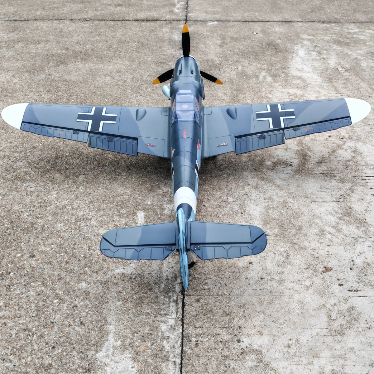 Dynam Messerschmitt BF-109 V2 4S RC Warbird 1.3m w/ Flaps