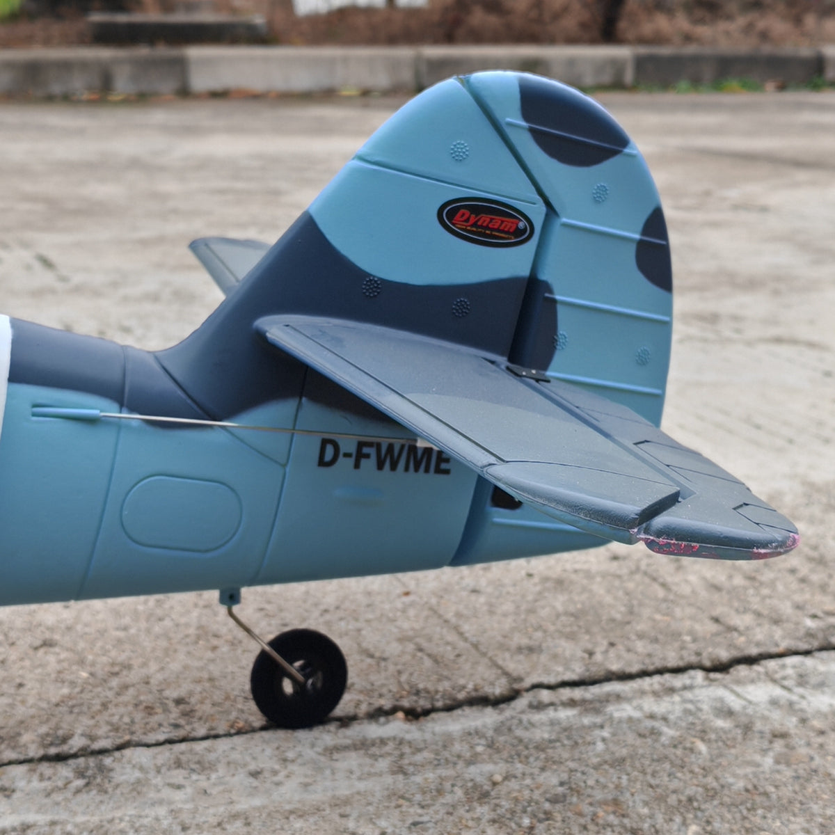 Dynam Messerschmitt BF-109 V2 4S RC Warbird 1.3m w/ Flaps