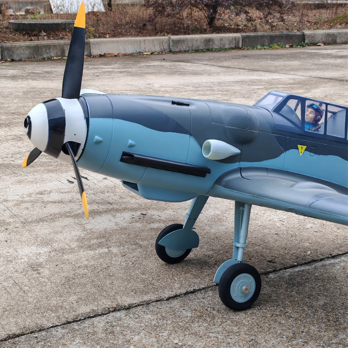 Dynam Messerschmitt BF-109 V2 4S RC Warbird 1.3m w/ Flaps