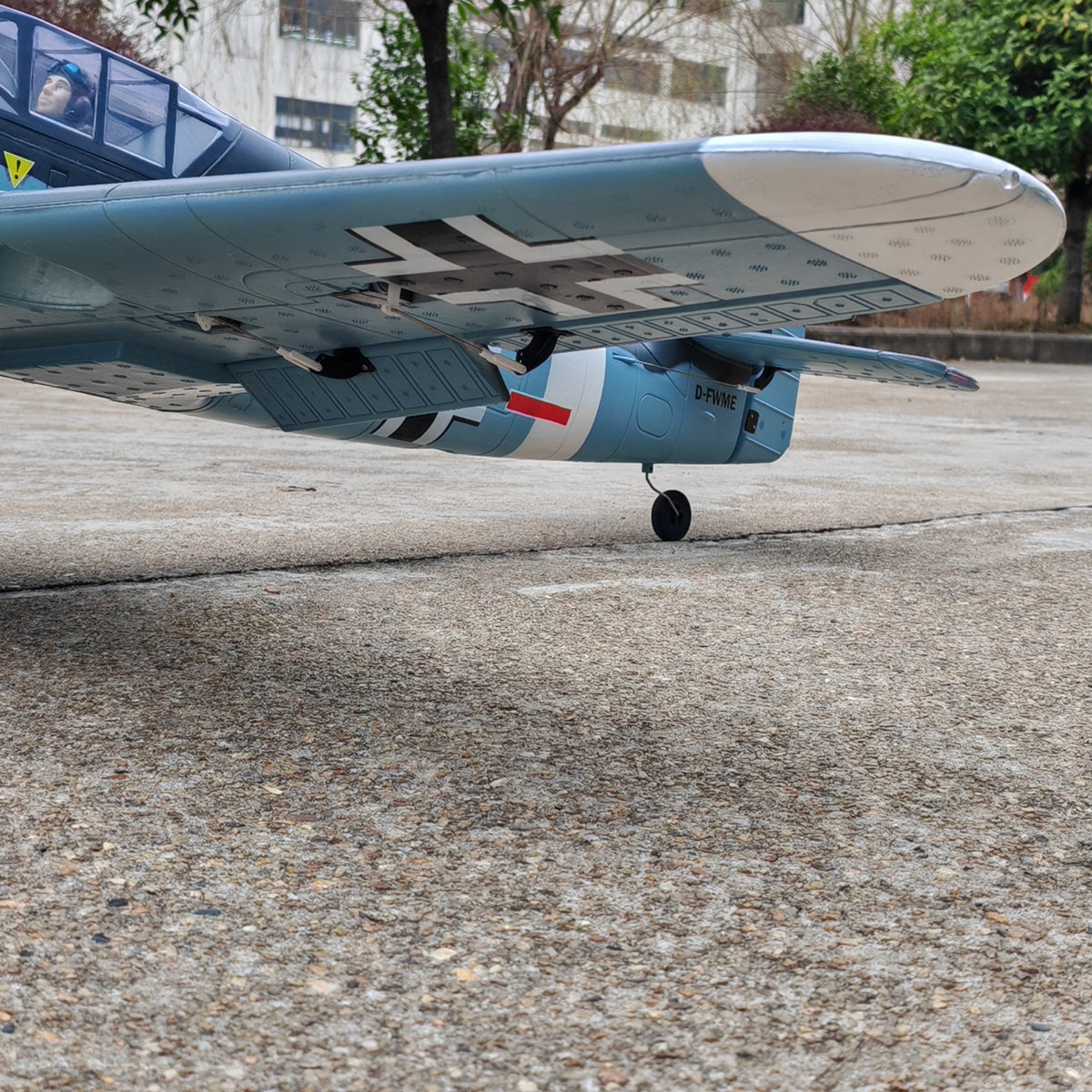 Dynam Messerschmitt BF-109 V2 4S RC Warbird 1.3m w/ Flaps