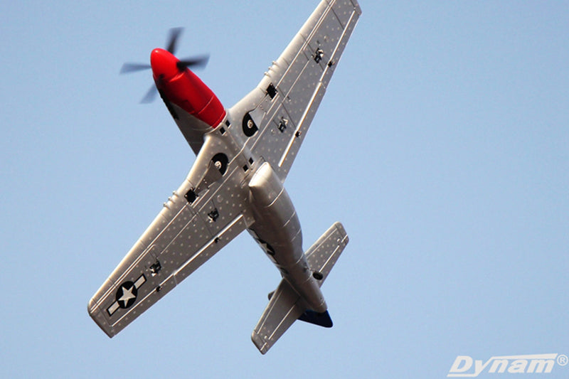 Dynam P-51 Mustang V2 Fred Glover RC Warbird 1.2m Wingspan