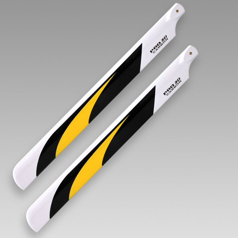 Dynam Pro3D CF Main Rotor Blade for 50 Class Helicopter (600 mm)