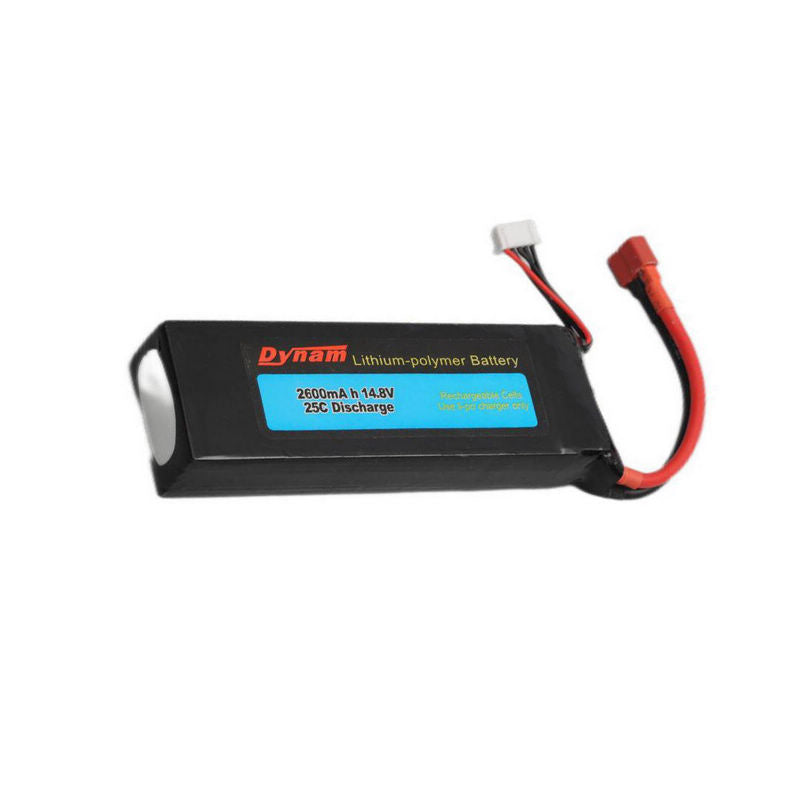 Dynam RC 14.8V 4S 2600mAh 35C Lipo Battery w/ XT60 Connector