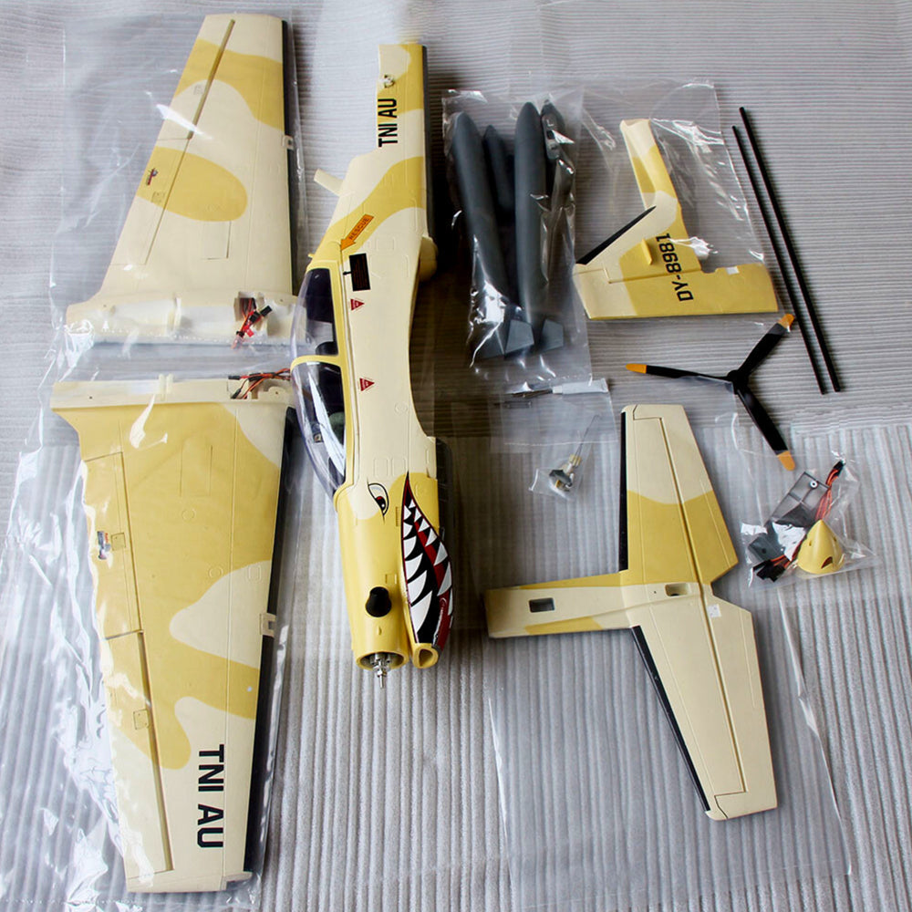 Dynam EMB-312 Tucano 4S RC Scale Plane 1.3m Wingspan w/ Flaps