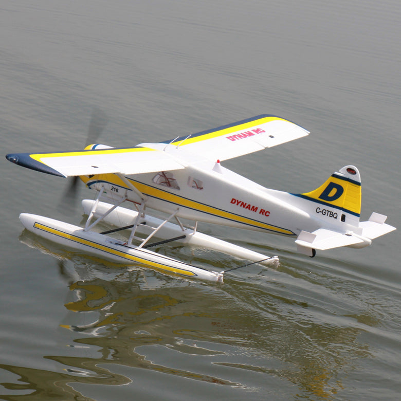 Dynam DHC-2 Beaver V2 Blue 4S Sea/Land STOL RC Float Plane 1.5m Wingspan w/ Flaps