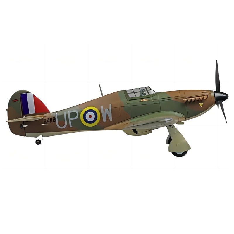 Dynam Hawker Hurricane V3 4S RC Warbird 1,25 m vingefang med flaps