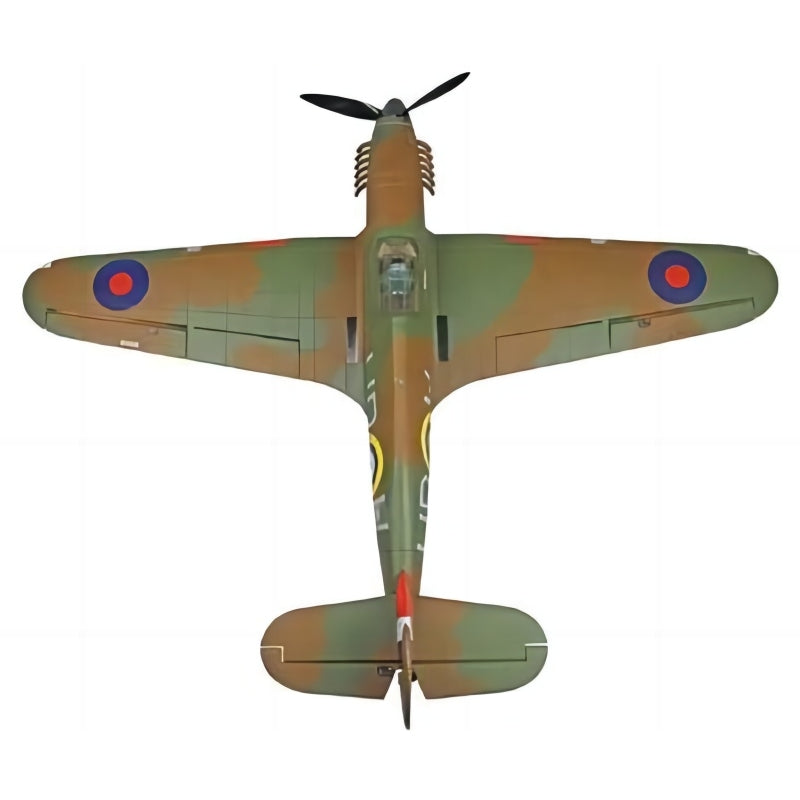 Dynam Hawker Hurricane V3 4S RC Warbird 1,25 m vingefang med flaps