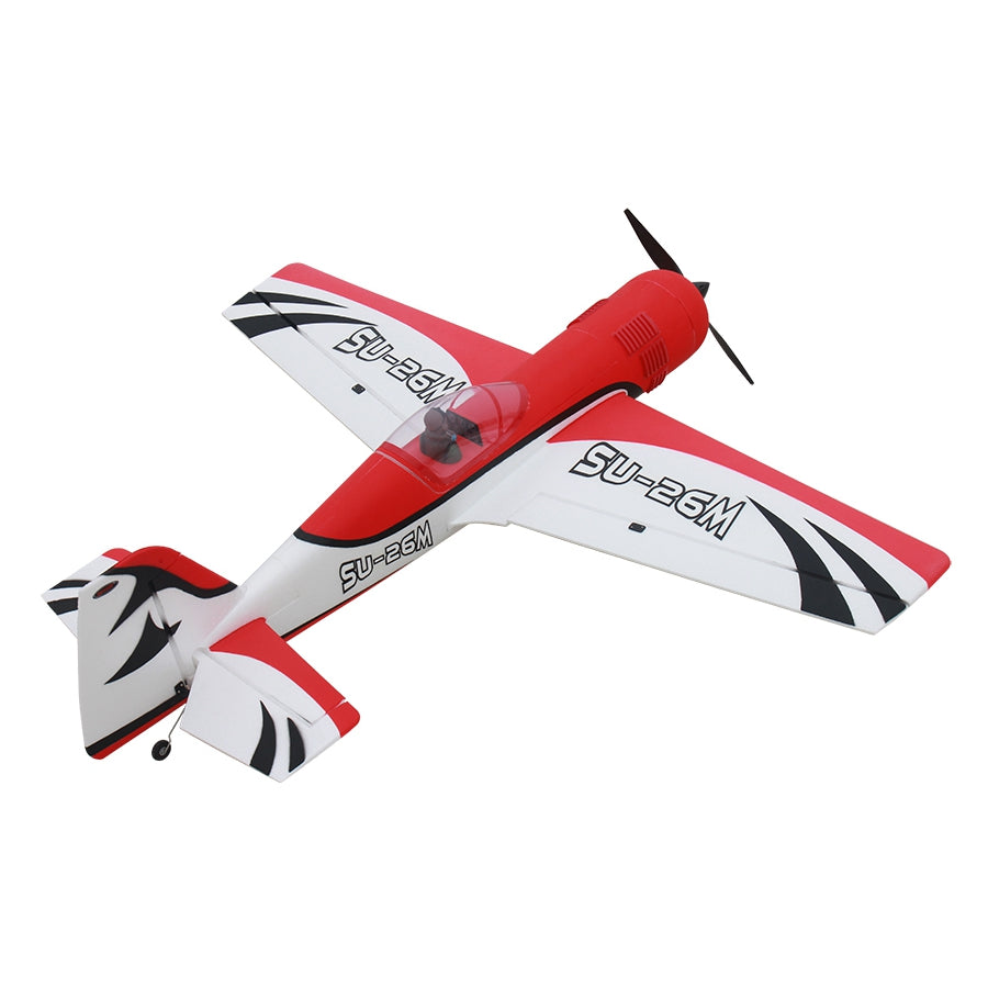 Dynam Sukhoi SU-26M V2 Red 4S Aerobatic 3D Sport Plane 1200mm Wingspan