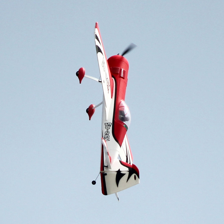 Dynam Sukhoi SU-26M V2 Red 4S Aerobatic 3D Sport Plane 1200mm Wingspan