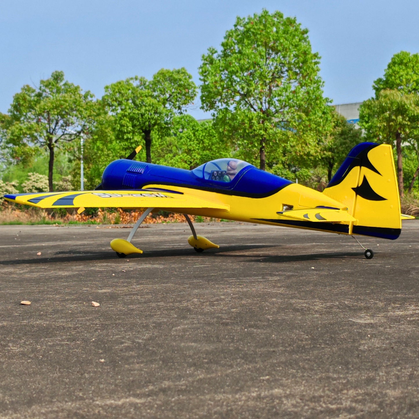 Dynam Sukhoi SU-26M V2 Blue 4S 3D Sport Aerobatic RC Plane 1.2m Wingspan