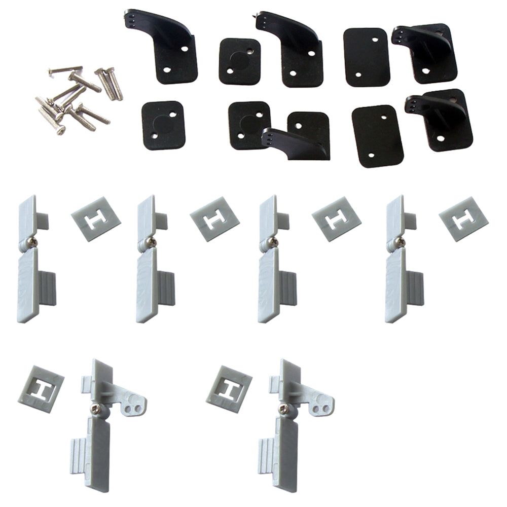 Dynam T-33 Shooting Star F80 Servo Horns & Hinges