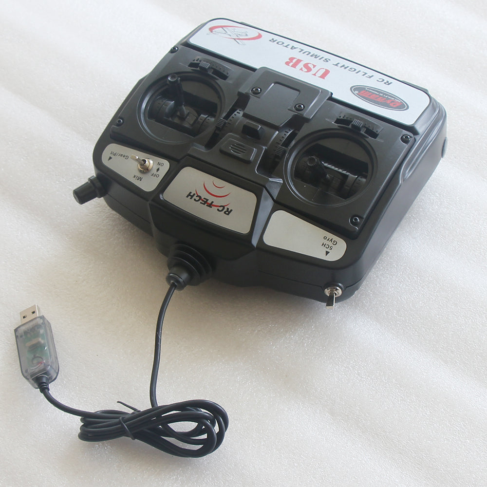 Detrum 6CH USB RC Plane Flight Simulator