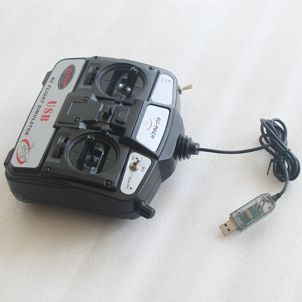 Detrum 6CH USB RC Plane Flight Simulator