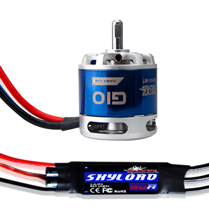 TomCat G10 3514-1150KV Motor w/ Skylord 50A ESC Combo Set