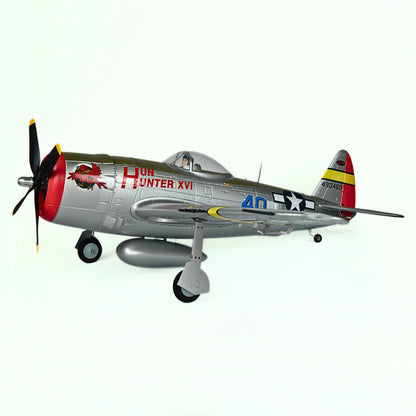 Dynam P-47D Thunderbolt V2 Hunter XVI 4S RC Krigsfugl 1220mm med Flapper