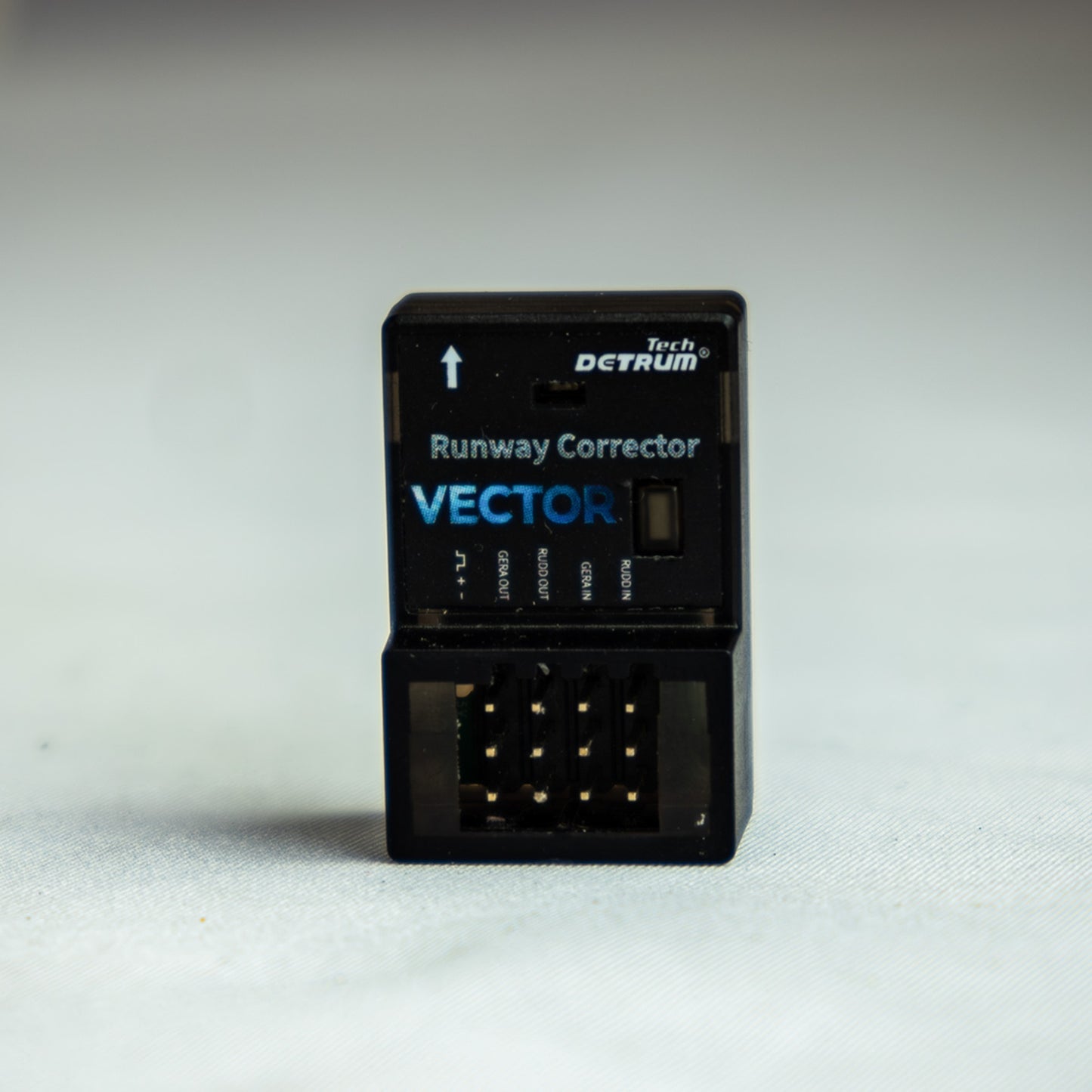 🌟🎉Nová verzia! Detrum Vector Runway Corrector, protišmykový predný riadiaci gyroskop pre RC lietadlo