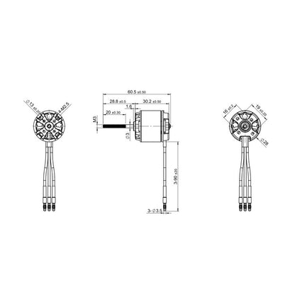Detrum BM2815D-4100KV Brushless Motor