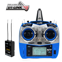 Detrum Blue Blitz-DT9 9CH Smart Programming/Telemetry Transmitter w/ iStone SR86A Stabilizer Receiver
