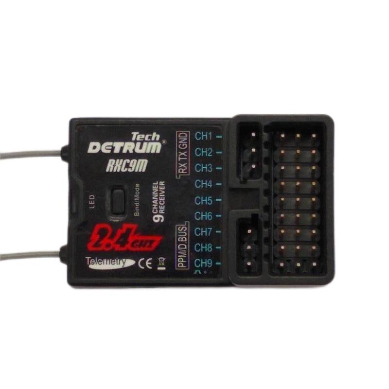 Detrum Blue Blitz-DT9 9CH Smart Programming/Telemetry Transmitter Set(TX+RXC9M)