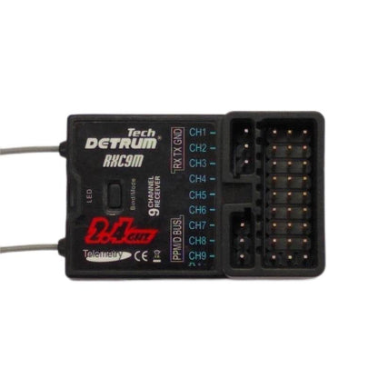 Detrum Blue Blitz-DT9 9CH Smart Programming/Telemetry Transmitter Set(TX+RXC9M)