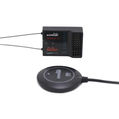 Detrum Blue Blitz-DT9 9CH Smart Programming/Telemetry RC Transmitter Set (TX+SR86A-G)