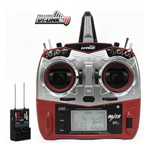 Detrum Red Blitz-DT9 9CH Smart Programmering/Telemetri RC Sender Sæt (TX+RXC9M)