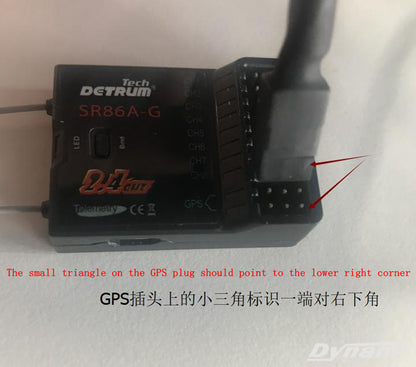 Detrum Blue Blitz-DT9 9CH Smart Programming/Telemetry RC Transmitter Set (TX+SR86A-G)