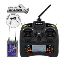 Detrum GAVIN-6C 6CH 2.4Ghz RC Transmitter Set (TX+RXC7+USB Simulator Cable)