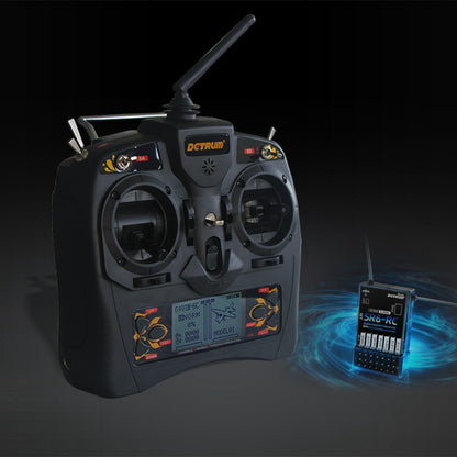 Detrum GAVIN-6C 6CH 2.4Ghz Transmitter w/ SR6-RC iStone 6-Axis Stabilization & Runway Correction Receiver