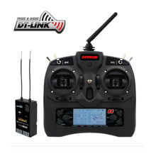 Detrum GAVIN-8C 8CH 2.4Ghz RC Transmitter w/ iStone SR86A Stabilizer Receiver