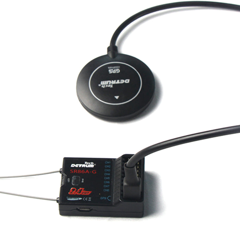 Detrum GAVIN-8C 8CH RC Transmitter w/ SR86A-G GPS Autopilot Telemetry Receiver