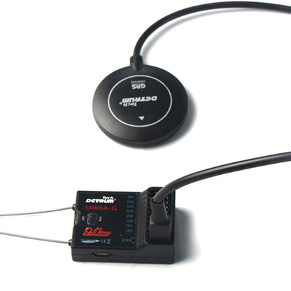 Detrum GAVIN-8C 8CH RC Transmitter w/ SR86A-G GPS Autopilot Telemetry Receiver