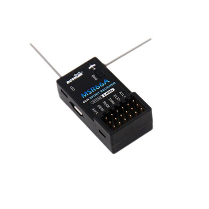 Detrum GAVIN-8C 8CH 2.4Ghz RC Transmitter w/ iStone MSR66A Stabilizer Mini Receiver