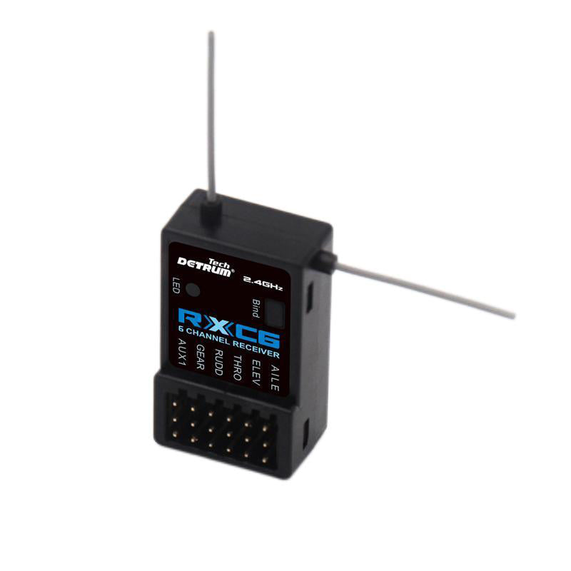 Detrum RXC6 6CH 2.4Ghz Mini Receiver