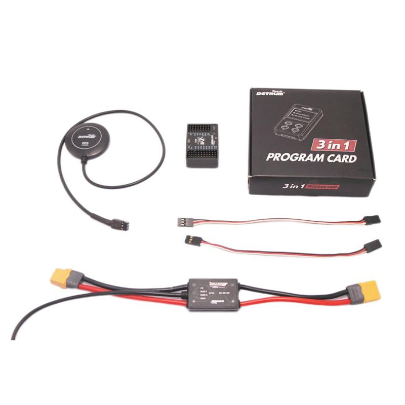 Detrum Z3 FPV V2 EP RC Airplanes Flight Controller Return To Home RTH w/ OSD 3-in-1 & PMU
